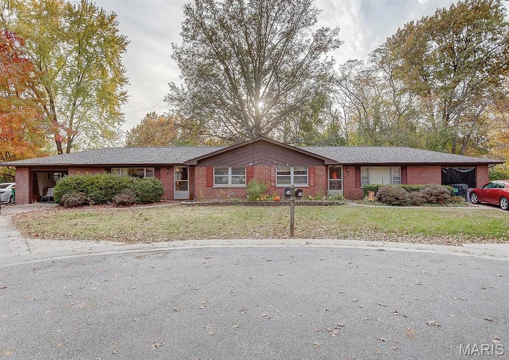 Full Brick Property in Rueter Place Neighborhood Provides Nicely Sized Living Room, Eat In Kitchen Includes Electric Range and Refrigerator, Plenty of Cabinet Space, Adjacent Dining Area with Ceiling Fan, Full Hallway Bathroom and Two Bedrooms, Quiet Location, Washer and Dryer Included, Storage Shed, Back Patio, One Car Attached Garage, Interior Photo Gallery Coming Soon, Updated Photo Gallery Coming Soon, Available 10/15/2026.