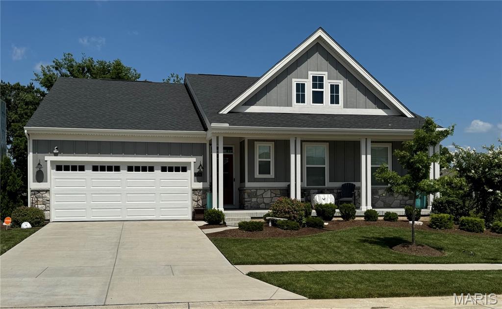 Why wait months for new construction when you can move right into this better-than-new Fischer Homes ranch, completed in late 2023? Located in the desirable Preserve community, this beautifully maintained home combines today's sought-after design with upgrades already completed for you. Offering 4 bedrooms, 2 full baths, one of the bedrooms is being utilizes as a private home office with French doors, and convenient main-floor laundry, this open-concept floor plan is designed for both everyday living and effortless entertaining. The chef-inspired kitchen features a large center island, stainless steel appliances, quartz countertops, upgraded 42" soft-close cabinetry, a walk-in pantry, and flows seamlessly into the bright dining and great room, where plantation shutter covered windows fill the home with natural light. The private owner's suite is a relaxing retreat with a spa-inspired bath, dual vanities, an oversized walk-in shower, soaking tub and a generous walk-in closet. Two additional bedrooms and a beautifully appointed full bath.
Step outside and you'll discover one of this home's standout features—a custom maintenance-free deck overlooking the beautifully landscaped backyard, trees and a view of the pond, creating the perfect space for morning coffee, evening relaxation, or entertaining friends and family. The full walk-out basement includes a rough-in for a future bathroom, and offers endless possibilities to create additional living space, a recreation room, home gym, guest suite, or whatever fits your lifestyle. With a two-car garage, thoughtful upgrades throughout, beautiful curb appeal, and all the benefits of nearly new construction without the wait or additional expense, this move-in-ready home is an exceptional opportunity you won't want to miss!