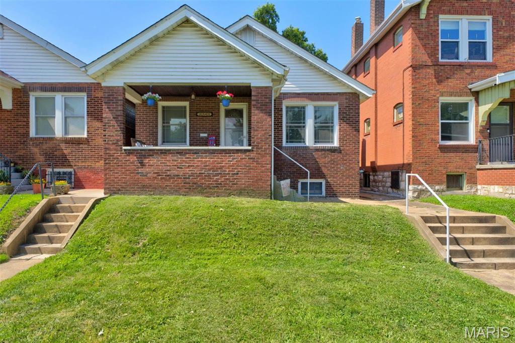Welcome home to this charming two bedroom brick bungalow in the highly sought-after Princeton Heights neighborhood. Combining classic South City character with numerous modern updates, this move-in-ready home offers the perfect blend of comfort, style, and peace of mind.

The main level features beautiful hardwood floors, abundant natural light, and an updated kitchen complete with granite countertops and stainless steel appliances. Downstairs, the finished lower level adds valuable living space with new carpet (2023), a full bathroom, and a kitchenette, ideal for guests, a home office, recreation area, or extended living arrangements.

Major improvements have already been completed, including a new roof (2026), replacement windows (2022), sewer lateral replacement (2025), and tuckpointing along with a new concrete patio/deck area (2024). Two off-street parking spaces behind the home provide everyday convenience rarely found in city living.

Located in the heart of Princeton Heights, you’ll enjoy easy access to neighborhood favorites, parks, shopping, dining, and all the charm that makes this one of South City’s most desirable communities. Princeton Heights is known for its historic brick homes, strong sense of community, and convenient location near some of St. Louis’ most popular amenities.