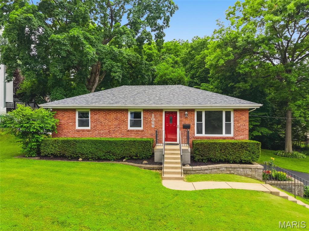 Welcome home to this 3 bedroom/2 bathroom move-in ready home for under $300,000 in Webster Groves. Inside you will find beautiful hardwood floors throughout and energy efficient thermal windows that fill the home with natural light. The walkout lower lever offers additional space and convenience, while the covered back deck provides a perfect place to relax and entertain. Outside, enjoy the beautifully landscaped yard that adds exceptional curb appeal and a peaceful outdoor setting. Perfectly located near shops, parks, Deer Creek Greenway, restaurants and highways. 

The flood map shows it's in flood zone.  Sellers have never had water even come to their driveway,  much less their house in the 40+ years they lived there.  They have not been required or have purchased flood insurance in 40 years either.  Please check with your lender/ insurance agent.  
If we fortunate enough to receive offers, they need to be submitted by Monday June 1st at 2pm - with a seller response of Noon June 2nd. Open House Saturday May 30th from 12-2pm.
