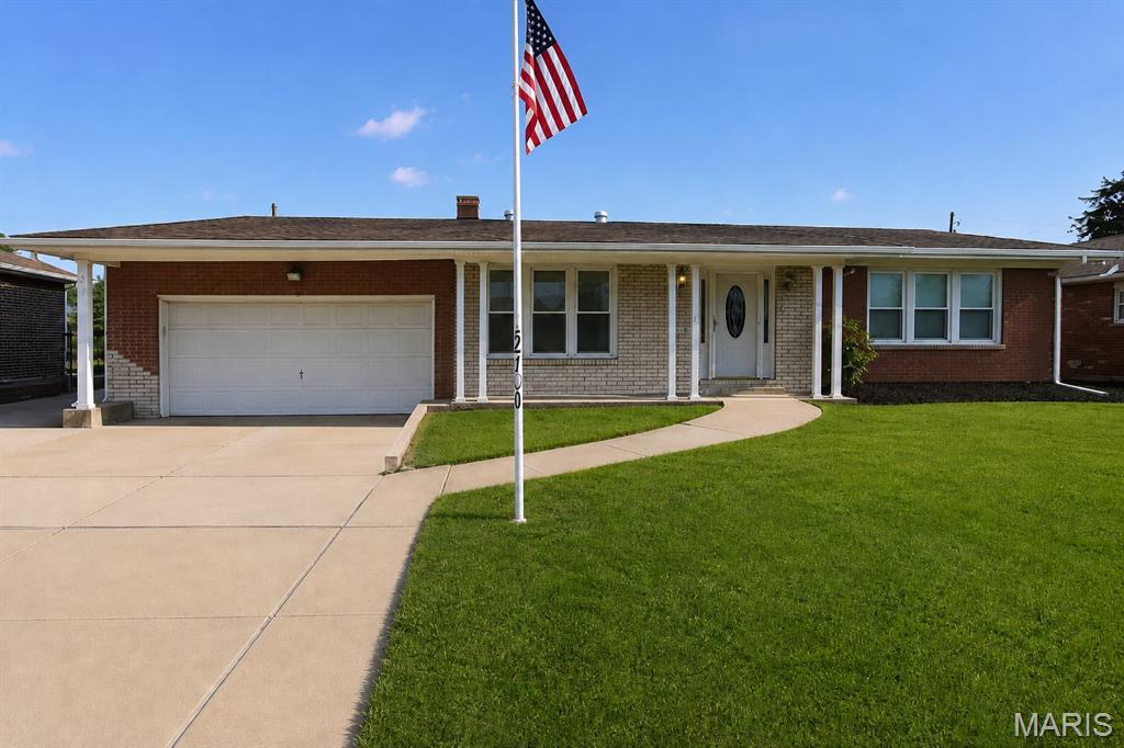 Offered for the first time, this immaculate, one-owner home is truly special! Featuring 3 bedrooms and 2 bathrooms at the end of a dead-end street. super quiet neighborhood. This Lovely well-maintained property is ready for you to make it your own. Inviting stain glass front door entry, into the formal living room. Relax in the spacious addition while enjoying peaceful views of the green pasture behind the home. A bonus room, in the back, that can be used in so many ways. Utility\laundry room to die for. A built-in whole-house Kohler generator provides added comfort and security during power outages. Additional features include plaster walls, hardwood flooring beneath portions of the carpet, newer windows, a fenced backyard, a large covered porch, and an attached two-car garage. The kitchen includes black Frigidaire and GE appliances. Do not miss this rare opportunity to own a beautifully cared-for, one-owner home!