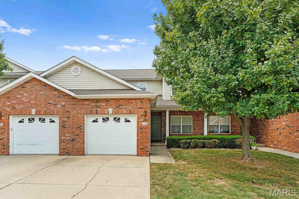 Spacious 3-bedroom, 3-bathroom townhouse located in the sought-after O’Fallon School District. Step inside to find hardwood floors in the entry foyer, leading into a bright and open kitchen with breakfast nook—perfect for casual dining. The adjoining family room features a cozy fireplace and connects seamlessly to the dining area with access to the back patio, ideal for outdoor entertaining or relaxing evenings. Upstairs, you'll find three generously sized bedrooms, including a spacious primary suite complete with a walk-in closet and private en-suite bath. The finished basement adds valuable living space with a versatile family or recreation room, an additional full bathroom, and ample storage. Additional highlights include an attached 1-car garage, neutral finishes throughout, and a layout that offers both functionality and comfort. Conveniently located near schools, shopping, hospitals, and commuter routes. Tenant Occupied through Oct 31, 2026.