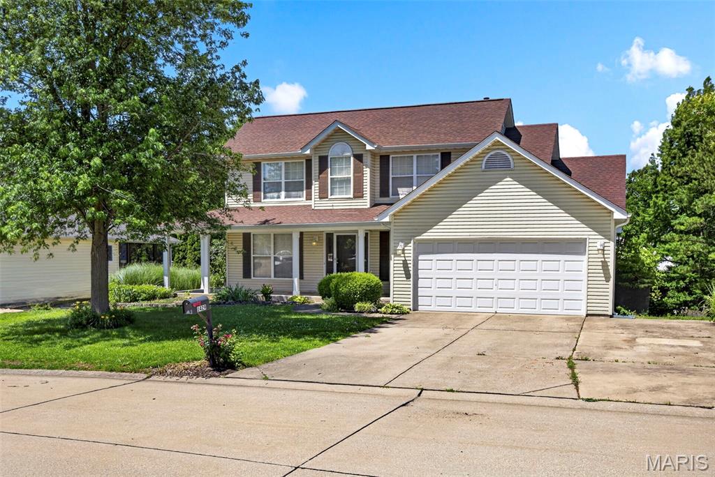 Welcome to 1429 Granite Ridge Drive in the heart of St. Peters! Offering approximately 3,480 total finished square feet, this spacious home features 4 bedrooms, 3 full baths, and 1 half bath, providing plenty of room for family, guests, work, and play. Inside, you'll find a functional floor plan with generous living spaces and endless opportunities to make the home your own. While the property would benefit from cosmetic updates and improvements, it offers a fantastic opportunity for buyers looking to add their personal touches and build equity over time. Conveniently located near parks, shopping, dining, schools, and major commuter routes, this home combines size, location, and potential in one package. Property is being sold as-is. Don't miss your chance to create something special in a highly desirable St. Peters neighborhood.