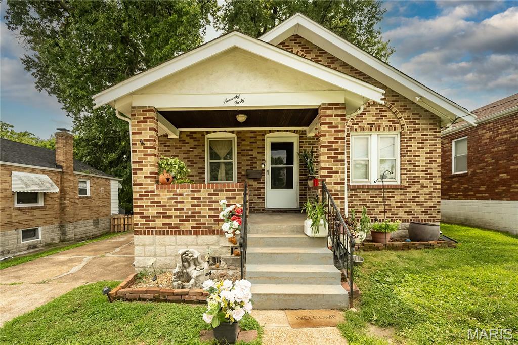Instant cash flow opportunity! Add this adorable brick bungalow to your rental portfolio and gain income right away. Property is in good condition, was rehabbed in 2005 with refinished wood floors, updated kitchen and bath, light fixtures, etc. and has been well maintained by current landlord ever since.  Wood floors throughout main level with laminate in kitchen.  Partially finished basement with nice rec room area.  Large, fenced backyard, near major intersections and many amenities such as grocery stores, banks, police station, etc. all within 5-10 minutes. This home is occupied, please don't disturb tenant who has lived there since 2019. Due to long-term tenant who rents through Section 8, $675 rent is very significantly below market ($1000-$1224 per  Zillow). Current lease expires this September.  Tenant pays all utilities except for MSD. Please note that all personal property including appliances are owned by tenant. House is being sold in current, as is condition. No repairs, warranties, disclosures or inspections provided by Seller. Proof of funds dated within last 30 days must accompany offer. This is not a foreclosure or short sale, landlord just  looking to reduce inventory.