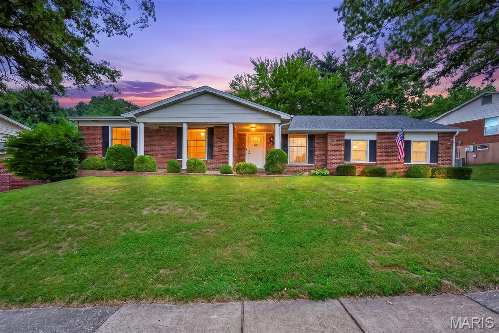 Open House Sunday 7/26 from 1-3 PM! Welcome to this beautifully updated ranch home in a prime South County location, offering 4 bedrooms, 3 full bathrooms, and over 3,158 square feet of finished living space! Designed with today's lifestyle in mind, this open-concept floor plan is filled with natural light and countless upgrades throughout.
The stunning kitchen is the centerpiece of the home, featuring white cabinetry, quartz countertops, a large center island, subway tile backsplash, stainless steel Samsung appliances, under-cabinet LED lighting, recessed lighting, and seamless flow into the dining and living areas. The stairwell has been opened with a custom railing, creating an even more spacious and inviting layout.
The main level offers generously sized bedrooms, beautifully updated bathrooms, and thoughtful touches including accent walls, updated light fixtures, ceiling fans, custom window treatments, Nest thermostat, Ring doorbell, and added electrical outlets throughout for wall-mounted TVs and entertaining.
The finished lower level dramatically expands the living space with two additional framed rooms featuring picture windows and stylish barn doors, a wet bar, family room, a full 3rd bath, an unfinished storage/workshop area with utility sink, and all grounded electrical outlets.
Outside, you'll love the extended patio and parking pad, newer mailbox, and dusk-to-dawn exterior lighting—creating the perfect space to relax or entertain.
Major updates provide peace of mind, including a roof (2021), water heater (2021), 200-amp electrical service, radon mitigation system, and numerous electrical improvements throughout the home.
This move-in ready home combines modern updates, functional living space, and an unbeatable South County location in Mehlville School District. Welcome home!