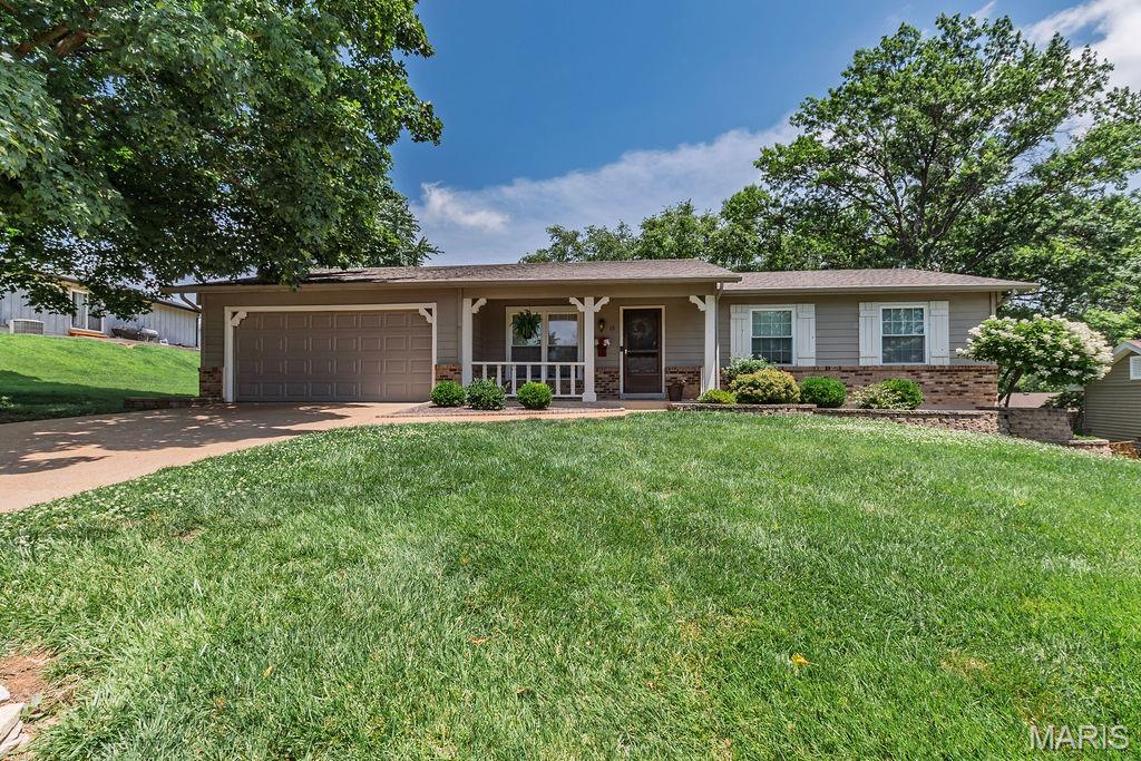 After 43 years of love and care from the same owner, 13 Suncrest Drive is ready for its next chapter! This 3 bedroom, 2 bath ranch offers 1,406 square feet of comfortable living space, plus a huge finished lower level with plenty of room for movie nights, a home office or just everyday living. Step outside to the spacious deck and large backyard, perfect for summer BBQs, letting the kids or pets run around, or simply relaxing with friends and family. Conveniently located in the heart of St. Peters, this home offers the space, flexibility and welcoming feel that's hard to find. Don't miss your chance to make it your own.