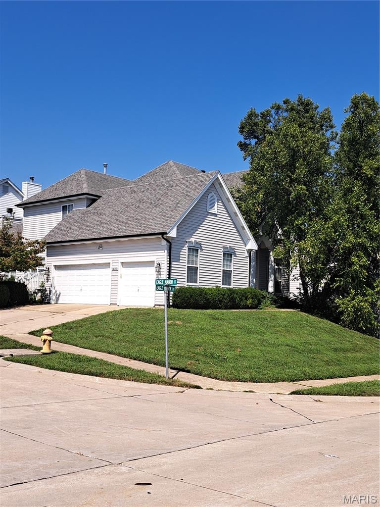 Showings begin Sunday 8/30. at 10 AM. Opportunity knocks to buy this former builder display and make a few needed updates. Perfect Location...with easy access to 40/64, 270, 141, and even 364 through the bottoms! This lovely Parkway Schools 2-story offers over 3600 sq ft of living space across 3 levels and was built for entertaining family and friends! 5 Bedrooms; 4.5 Baths; Large Kitchen with 42" Cabinetry and Crown Molding; Huge Great Room with Masonry Wood-Burning Fireplace; Hearth Room with Gas Fireplace; Solid Hardwood Flooring in the Dining, Kitchen, Breakfast and Hearth Rooms; Coffered Ceiling in the Formal Dining Salon; Master with a 14' x 14' Bath and a Walk In Closet large enough for another bed; Finished Walk Out Lower Level; Main Floor Laundry; Side Entry Door; and a 3-Car Side Entry Garage! This is an As-Is sale, and the seller will make no repairs or warranties. Inspections are for information purposes only. Priced well for the area for a quick sale.