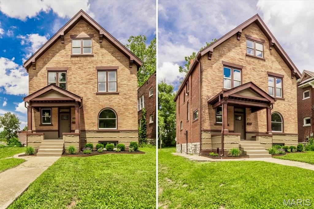 Step into the possibilities of this impressive three story historic home, ideally situated in one of the city's most up and coming neighborhoods, The West End. Situated perfectly behind the sought after Delmar Loop and just 2 miles from the incredible Delmar Maker District, this incredible home is rich with character, charm, and architectural detail, this property offers the rare opportunity to complete a stunning restoration while benefiting from the peace of mind that comes with the major improvements already being done.
Positioned on an oversized double lot, the home boasts an incredible footprint with the potential to become a spacious SIX bedroom, FOUR bathroom residence. Many of the costly, time consuming updates have already been completed, allowing the next owner to focus on bringing their vision to life through finishes, design selections, and final touches. 
Whether you're an investor seeking your next standout project or a homeowner dreaming of creating a one of a kind historic showpiece, this property offers endless potential. With generous living spaces spread across three levels, a large yard rarely found in urban historic districts, and strong neighborhood momentum, the opportunity to build significant equity is undeniable.
The hard work has been started! The finishing touches are all that's left to transform this remarkable property into a true masterpiece.
Please see the marketed "feature sheet". Kitchen and landscaping are AI generated to provide an idea of potential.