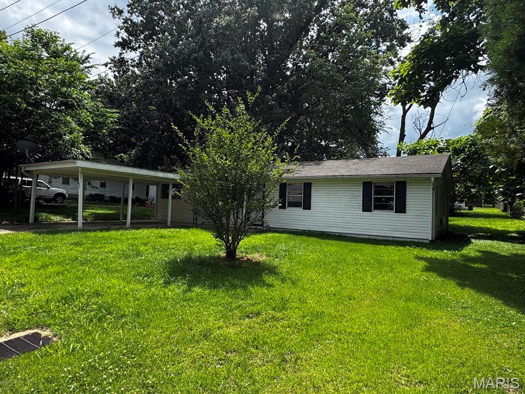 This 3 bedroom, 1 bath home offers the potential for a 4th bedroom and features an open floor plan. With approximately 1,200 square feet, the home includes a nice-sized yard and a storage shed, providing plenty of outdoor space and extra storage. A great opportunity for anyone looking for a functional layout with room to grow.