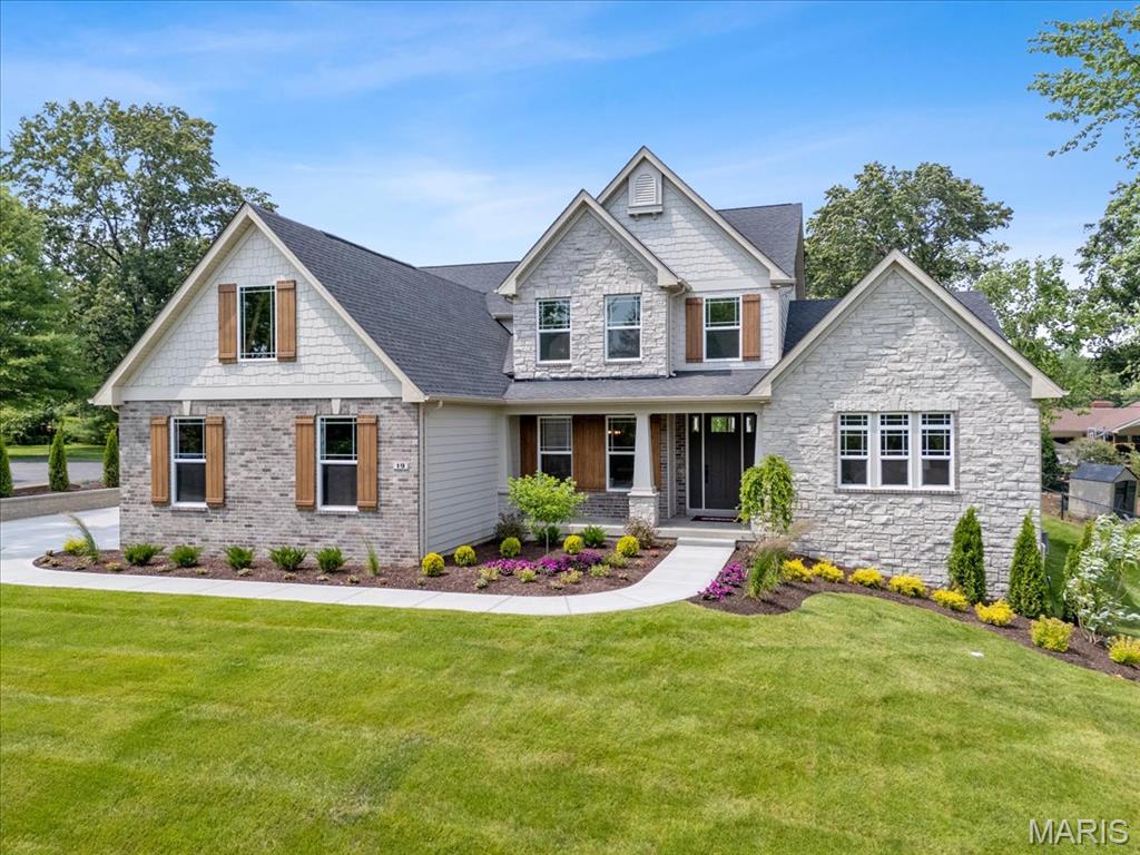 MOVE-IN READY. This completed stunning 5 Bedroom, 4 and a half Bathroom residence boasts high end finishes showcasing modern luxury at its finest. No need to lift a finger, finally a truly move in ready home for you to start creating unforgettable memories right away. The spacious layout offers an open floor plan perfect for entertaining guests and fostering a sense of togetherness. Each bedroom offers a personal haven for every family member, providing comfort and privacy. The open concept kitchen is the heart of the home creating a perfect space for your family's daily life. The spacious backyard is a canvas for family fun and entertaining guests. Located in Creve Coeur, in Ladue Schools, you'll love the safe and vibrant community, all the amenities and conveniences right at your doorstep, and access to parks! This home is a true gem that seamlessly combines luxury, style, and functionality for your perfect family living experience.