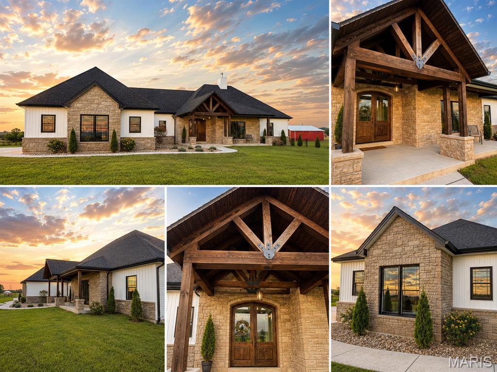 Why build when you can have custom luxury - already complete?

Set in the highly sought-after St. Paul area this rare property offers a remarkable combination of newer custom construction, sophisticated design, exceptional craftsmanship, extensive finished living space and 5 beautifully landscaped acres - all already brought to life.

Built in 2022 and thoughtfully transformed over the past year, this exceptional estate has been elevated far beyond its original construction. The recently completed lower level adds approximately 2,650 square feet of beautifully finished living space, including a fifth bedroom, wet bar, custom cabinetry, and expansive areas designed for entertaining, relaxing and gathering. This is more than a finished basement - t is a true extension of the home.

At the heart of the residence, soaring vaulted ceilings, impressive timber trusses, statement lighting, and a dramatic stone masonry fireplace create a striking architectural presence while maintaining a warm, inviting feel. The primary suite is equally impressive, featuring an expansive, estate-inspired bath with luxurious finishes designed to feel like a private retreat.

The exterior has received the same thoughtful attention, with new and extended concrete patios, additional walkways, enhanced landscaping, and beautifully designed outdoor spaces that complement the home's five-acre setting and create an unmistakable estate feel.

The result is a home that offers the advantages of newer construction with the character, customization, finished space, and elevated details that typically take years and significant additional investment to achieve.

No waiting. No construction decisions. No starting from scratch. Just an exceptional custom home, extensively enhanced and ready to enjoy.

Why build? Why wait? When you can have the luxury, space, craftsmanship, and lifestyle you’ve been looking for - already complete.