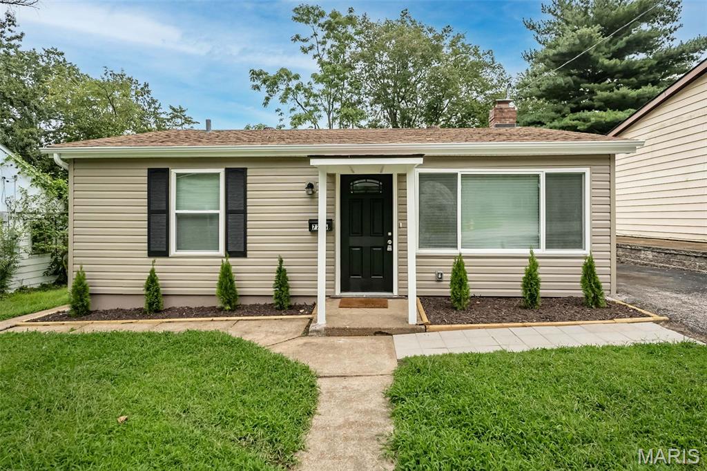 Are you looking for your 1st home or an investment property? Check out this move-in ready bungalow filled with natural light and stylish updates throughout! Featuring 3 bedrooms, this completely remodeled home offers a bright, fresh feel from the moment you step inside. The beautifully renovated kitchen boasts white cabinetry, quartz countertops, and stainless steel appliances, while fresh paint and 6 panel doors throughout adds a modern touch. A convenient main-floor laundry room provides everyday ease. Outside, enjoy a level, fenced backyard perfect for pets, play, or entertaining, plus a private driveway with parking for at least three cars. Ideally located near Willmore Park, restaurants, shopping, and with easy access to Gravois and major highways, this home combines comfort, convenience, and value. NEW windows, siding, electric panel, HWH and HVAC! Newly paved driveway, Don't miss this opportunity!