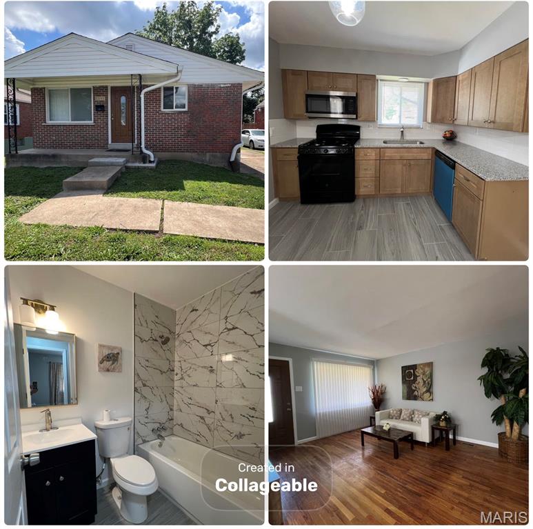Must come to see this completely renovated house in 2025. New roof, new widows, new kitchen and new bathroom. Finished basement with large recreation, two bonus bedroom can used as guest room or office.