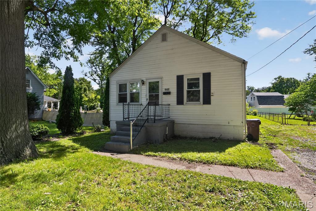 Welcome to 448 Georgia Ave, a residential property located in a well-established area of St. Louis County. This home offers convenient access to nearby schools, parks, shopping, and major roadways, making daily commutes and errands simple and efficient. The surrounding neighborhood features a mix of long-term residents and local amenities, providing a stable and connected community setting. The property sits on a residential city street with public utilities available, including electric, gas, water, and sewer service. With its central location and proximity to major transportation routes, this home presents a practical opportunity for comfortable living or future customization to suit your needs.