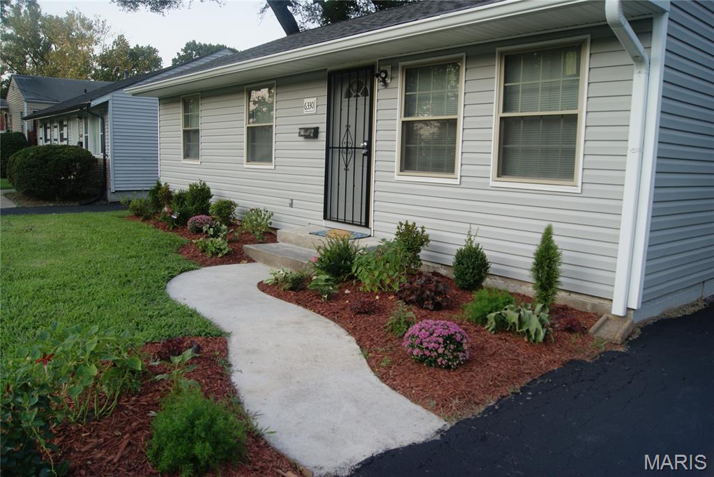 Move-in ready and beautifully renovated! This 3-bedroom, 1-bath ranch features an updated kitchen and bath, newer roof, updated electrical and plumbing, new furnace and A/C, and new security entry doors. Enjoy a large, level yard with plenty of outdoor space. Conveniently located near Berkeley City Hall, the community pool, shopping, Lambert International Airport, Boeing, and I-170, I-270 & I-70. Major updates are already done—just move in and make it yours!