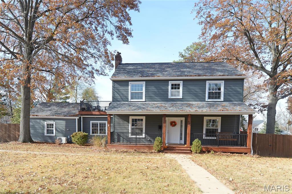 This adorable Kirkwood home offers over 2,000 square feet of living space, featuring 4 bedrooms and 3 full bathrooms. From the moment you arrive, the charming curb appeal is sure to impress. The large, covered front porch—with its inviting porch swing—is the perfect spot to relax and enjoy the neighborhood.

Inside, the main level features beautiful hardwood floors throughout. The spacious kitchen boasts stone countertops, stainless steel appliances, and a convenient breakfast bar. The adjoining dining area provides the perfect space for entertaining family and friends.  

The main floor also includes a dedicated office/playroom and a spacious primary suite. The primary bedroom is generously sized and features abundant closet space and a private en-suite bathroom.

Upstairs, you'll find hardwood floors, three additional bedrooms, and access to a rooftop deck area off the former primary bedroom.
The basement provides excellent additional storage, and the fenced backyard offers privacy and convenience.  Available October 8th. No pets.
Please note that tenants currently reside in the home, so all showings must be scheduled at least 24 hours in advance.