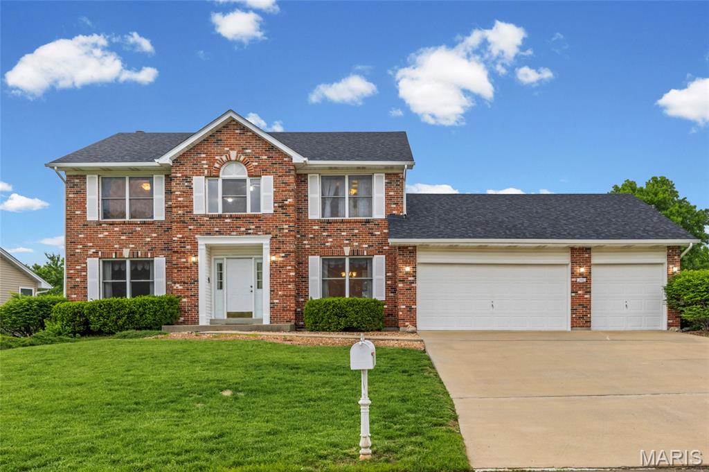 Welcome to 2400 Federalist Place, located in the desirable Monticello subdivision, situated on a large corner lot with a fenced yard. This home offers space and flexibility from the open floor plan that flows smoothly from the living room with wood burning fire place perfect for cozy nights into the chef's kitchen with plenty of cabinets and counterspace. Off the kitchen is your screened-in porch perfect for morning coffee or peaceful evenings. This home features a spacious primary suite complete with walk-in closet and an en suite with double bowl vanity and separate shower and jacuzzi tub, while the versatile loft is perfect for a home office, playroom or additional lounging space. The finished lower level offers endless possibilities from entertaining to relaxing, and the over sized 3 car garage is perfect for car enthusiasts, toys, or anyone  needing extra storage. Plus the added bonus of a new roof in 2026. Located centrally to shopping, dining, and highways this home has everything you need to put roots down.