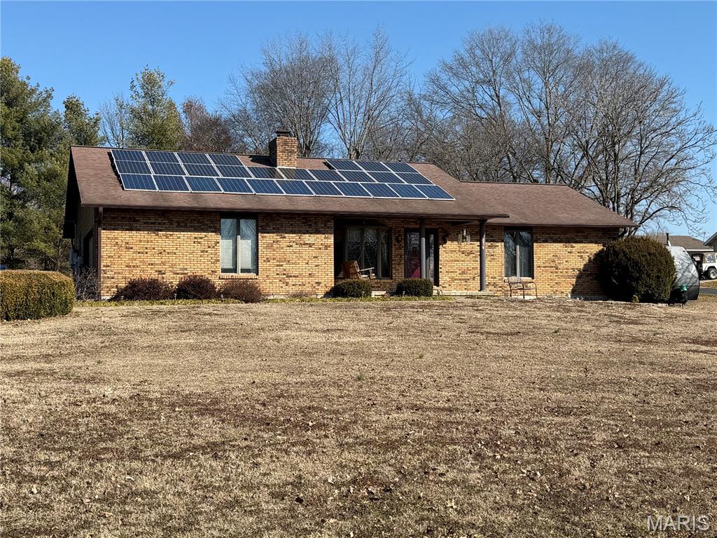 Imagine pulling into your driveway, greeted by the timeless charm of a ranch-style brick/vinyl home set on a full acre of peaceful property. Located in the sought-after Jackson School District and just minutes from town, this home offers the rare combination of convenience and quiet country-style living.

Step inside and immediately feel the warmth of the vaulted tongue-and-groove ceilings that draw your eyes upward in the spacious living room. A cozy gas fireplace anchors the space — perfect for holiday mornings, quiet winter evenings, or gathering with the people who matter most. The open flow into the dining area makes entertaining effortless and natural.

The remodeled kitchen is truly the heart of the home. White custom cabinetry with pullouts, granite countertops, tile backsplash, stainless steel appliances, dual pantry cabinets, and a charming coffee bar create a space that’s both beautiful and highly functional. Whether you're hosting family dinners or enjoying a slow Saturday morning, this kitchen is built for real life.

The main level also includes three spacious bedrooms and two full baths, along with a laundry room large enough to truly simplify life — offering room for your washer, dryer, freezer (or two), hall tree, and extra storage. A standout feature is that one of the generously sized bedrooms has a flexible living space.  You could use it to fit whatever your wants and needs were: bedroom, toy room, or extra gathering space, which the present owners have set up since their kids are all grown now.  Every day living just feels easier here. 

Downstairs, the walkout basement expands your lifestyle even further. Movie nights in the family room. Game tables in the gaming areas. Two bonus rooms with closets and smaller windows for guests, hobbies, or creative space. A large storage room ready for holiday decorations and keepsakes. There’s even a dedicated space designed for a hot tub — a blank canvas for your personal spa retreat.

Outside, a haven you will enjoy year-round.  Starting with an above-ground pool with surrounding deck spaces creates the perfect summer gathering spot. A tree-lined backyard adds privacy and serenity. The full acre gives you room to breathe, play, garden, or simply enjoy open space. And the inviting front porch? It’s made for slow evenings, morning coffee, and listening to the quiet of this charming subdivision.

With approximately 3,250 finished square feet plus additional storage, this home doesn’t just offer space — it offers flexibility, comfort, and the lifestyle so many buyers are searching for.

This isn’t just a house.  It’s room to grow, room to gather, and room to breathe.  Call today for your tour.