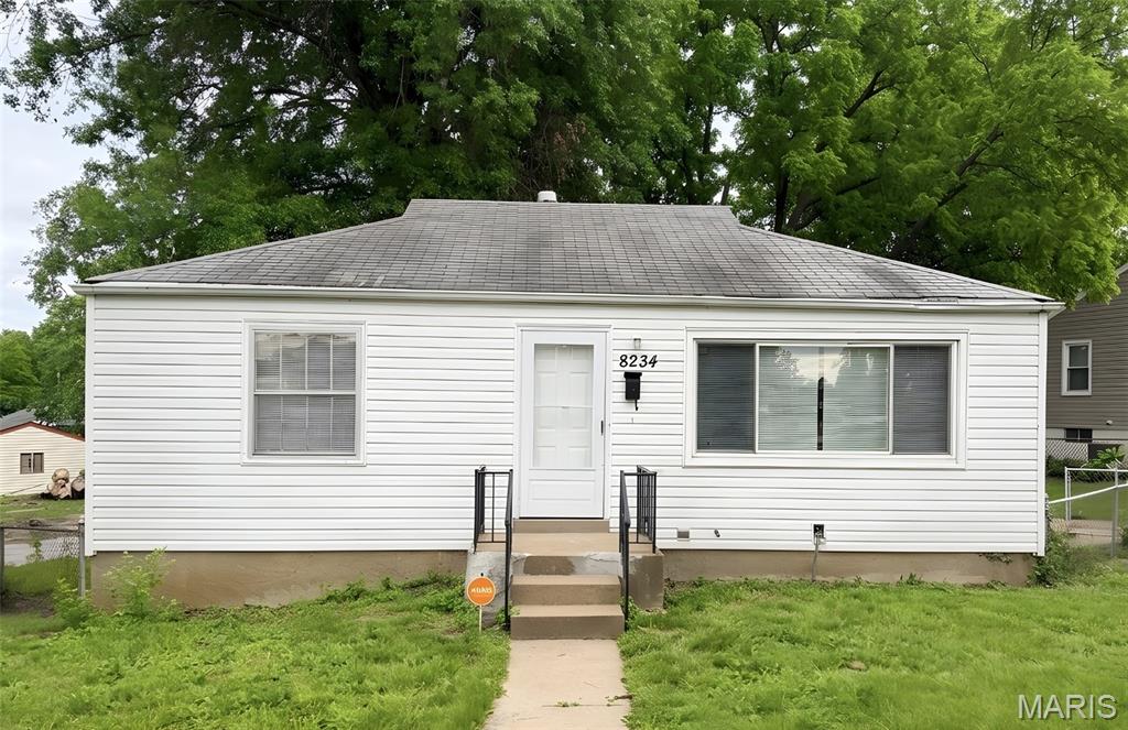 Welcome home to 8234 Airport Road! This 3 bed, 1 bath features an updated kitchen and brand new LVP flooring throughout the main level. The finished basement adds extra living space, and the flat backyard with detached garage rounds out the package. Priced right and move-in ready — perfect as a starter home or a solid addition to your rental portfolio. Schedule your showing today!