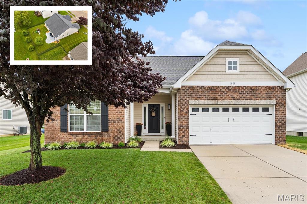 Built by Fulford Homes and impeccably maintained from day one, this Greystone Estates ranch delivers the quality, layout, and updates buyers are looking for. The popular split-bedroom floor plan is highlighted by 9-foot ceilings and engineered hardwood flooring throughout the entry and main living areas. The spacious eat-in kitchen offers a center island, tile backsplash, stainless steel appliances, pantry, and opens seamlessly to the oversized patio and fully fenced backyard—perfect for everyday indoor/outdoor living and entertaining. The living room offers a wall of windows flooding the space with natural light

The private primary suite features a spacious walk-in closet and a well-appointed en-suite w/ double vanity, while two additional bedrooms and a full bath complete the main level. Downstairs, the finished lower level adds incredible flexibility with a large family room already plumbed for a wet bar, a fourth bedroom, full bath, dedicated office, and rec area—giving everyone room to spread out.

Beyond the impressive living space, this home offers the peace of mind that comes with meticulous ownership and major mechanical updates, including the HVAC system(2025), hot water heater and sump pump (2022). Move-in ready and loaded with value - schedule your appointments today as this one will not last long!