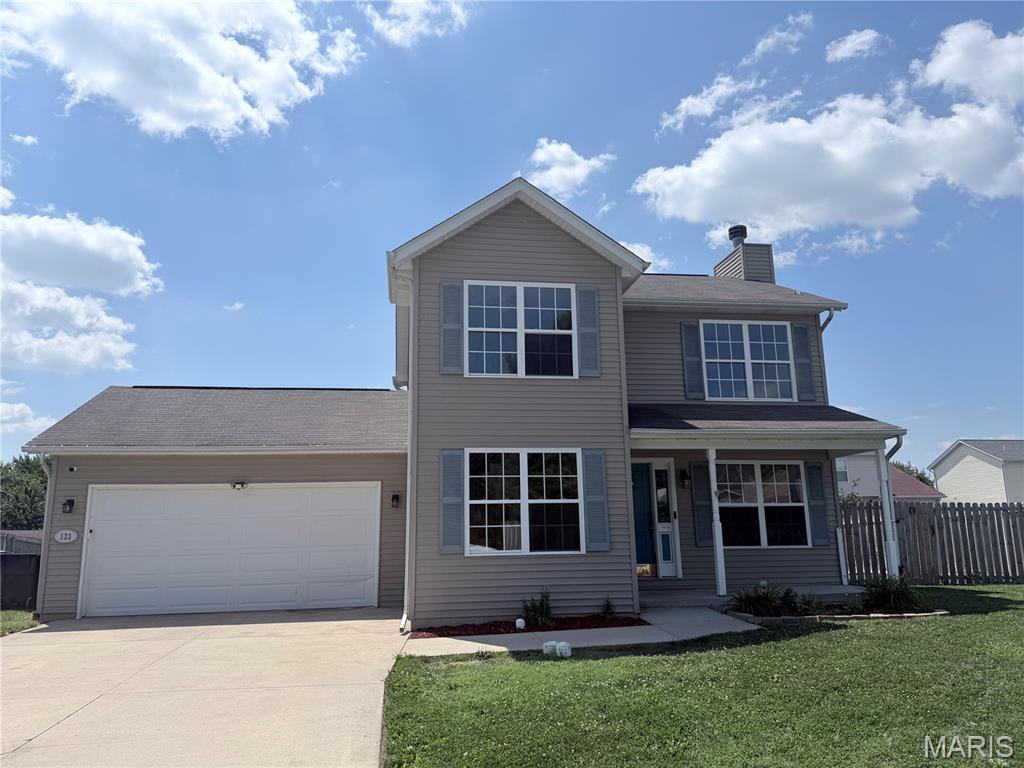 Discover the potential in this spacious 3-bedroom, 2.5-bath home offering thoughtful updates and a flexible floor plan in a convenient Belleville location. Luxury vinyl plank flooring extends throughout the main level and upstairs, providing a consistent, low-maintenance finish.

The kitchen has been remodeled with updated cabinetry and appliances, offering a fresh, functional space for everyday living. Upstairs, the generously sized primary suite features a large walk-in closet and a private en-suite bath.

The lower level adds valuable living space with a family room and two bonus rooms that can easily serve as a home office, fitness area, hobby room, or additional storage.

Outside, the large backyard provides plenty of room for entertaining, gardening, or simply enjoying the outdoors. Conveniently located with quick access to Scott Air Force Base and Interstate 64, this home offers an ideal location for commuters while remaining close to shopping, restaurants, and local amenities.

Home is being sold AS-IS. Seller will make no repairs; however, seller will provide a passing City Occupancy inspection. If you're looking for a home with generous square footage, functional updates, and the opportunity to add your own personal touches, this property is one you won't want to miss.