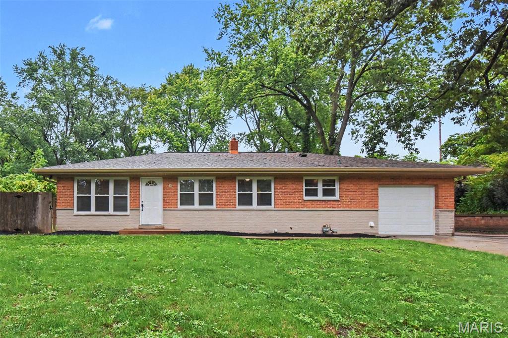 This exceptional 3-bedroom, 2-bathroom ranch-style home is in pristine, move-in ready condition, combining convenient single-level living with an attached 1-car garage and a spacious unfinished basement offering endless potential for future customization or extra storage. At the heart of the home, the practical kitchen features elegant granite countertops paired with appliances in good working condition, creating a stylish, reliable, and functional hub for daily meal prep. Spotlessly prepared and meticulously maintained from top to bottom, this turnkey residence is completely ready for a stress-free transition into a comfortable lifestyle.