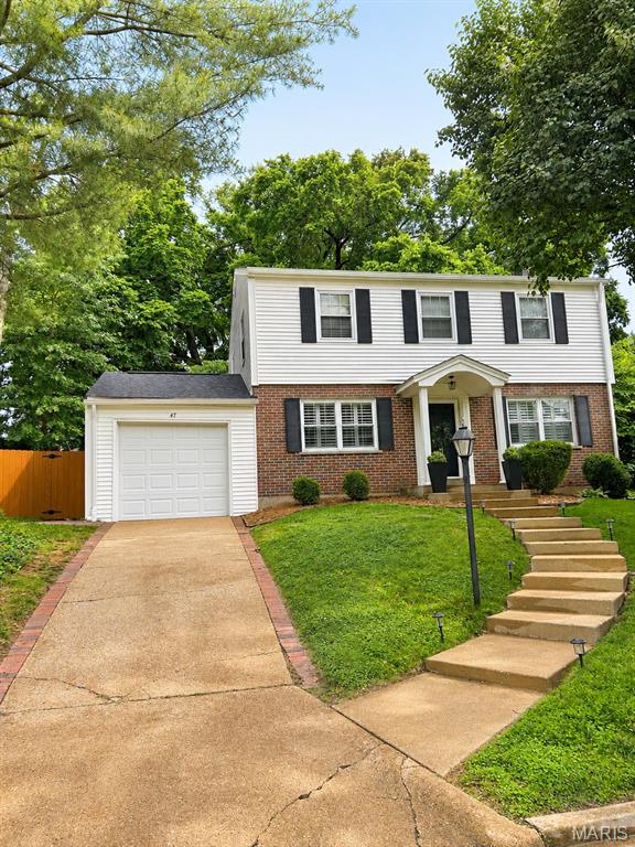 Wow! Opportunities like this don't come often—especially under $500k in Kirkwood for a move-in ready home in a sought-after location. The main level and bedrooms feature beautiful hardwood floors. The living and dining room combination offers flexibility and options, complemented by lighted built-in bookcases for an added touch.
The kitchen is fresh, showcasing white cabinets, a dishwasher (2026), and a new faucet (2025). For those who prefer cooking with gas, this kitchen checks that box! The pantry provides additional storage space, and the kitchen is conveniently located right off the dining room, which is accented with crown molding and plantation shutters.
You'll be impressed by BOTH bathrooms, which have been completely updated with subway tile, frameless showers, tile flooring, new vanities, and updated lighting. The main-level bathroom is bright and modern, while the full bathroom on the second level retains the Kirkwood charm with its distinctive flooring. All four bedrooms are spacious and equipped with closet organizers, and the primary bedroom offers separate his-and-hers closets, each large enough to accommodate a king-sized bed.
Looking for flexibility in your living space? The partially finished lower level features a recreation room, but there's still plenty of storage available. If you're seeking a fenced-in backyard designed for entertaining, this home checks that box as well! Enjoy a paver patio alongside a spacious deck with only three steps—this is the perfect home you’ve been looking for.
The updates the seller has made during ownership include: both bathrooms, lighting, roof (2024), privacy fence (2022), landscaping, freshly painted interiors, new garbage disposal (2024), driveway leveling (2026), dishwasher (2026), hot water heater (2022), brick walkway on the side of the home (2023), upper-level bathroom (2026), main bathroom (2020), kitchen cabinet repainting (2020), and landscaping updates from 2020 to 2026. 

This home truly shows pride of ownership—a real cream puff!