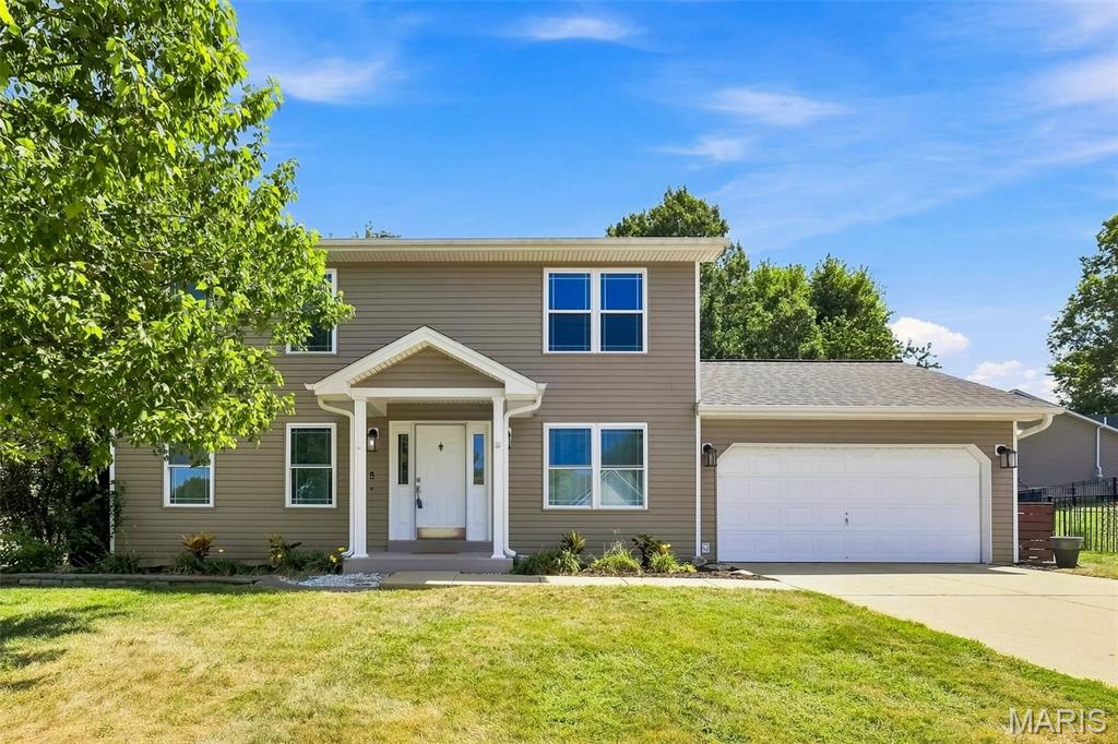 Welcome to 24 Declaration Trail! Offering nearly 1,800 above-ground sq. ft plus a finished lower level, this two-story home features 3 bedrooms and 2.5 baths. The family room features a gas fireplace and has  an open floorplan view of the updated kitchen. Upstairs, the spacious primary suite includes a walk-in equipped with a closet system and a large primary bath with a separate tub and shower. An oversized secondary bedroom provides added flexibility for guests, a home office or shared space. The finished basement offers even more room for entertaining, recreation, a home gym or relaxation. Minor cosmetic updates will allow the next owner the opportunity to add their personal style, build additional equity and create a space that feels like home.  The refrigerator remains with home, please add it to inclusions.  This home is priced to sell, don't miss this opportunity!