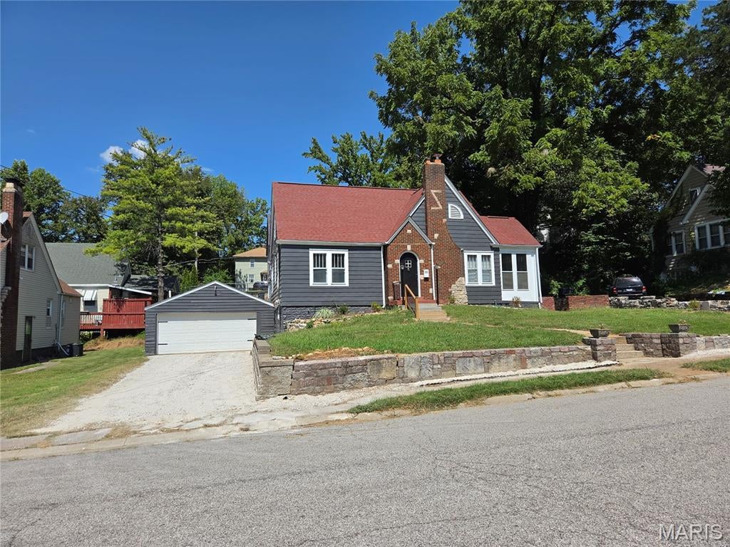 Here's your opportunity to own an absolutely gorgeous and renovated bungalow, located in the west end, sought after Signal Hill neighborhood. The Cottage feel carries over with refinished, original hardwood, flooring and windows throughout the home.  Unique bathroom updates starting with gorgeous luxury vinyl planking floors, refinished, tub and tile shower with brand new vanity, marbled bowl sink, and commode. Butcher block countertops, luxury vinyl planking and refinished cabinetry, including granite countertop coffee bar kitchen island. Credit given in lieu of appliances, so you can pick your own. With an extreme amount of space for additional square feet ready to finish the upstairs is ready for a third and possibly fourth bedroom. And second even third bathroom. 2 car Attached garage is accessible through the basement with tons of room to finish, Butting up to the family room at the base of the stairs. Furnace and air conditioner and roof are all less than 8 years old. All season's room attached off of living room. Where the courtyard is accessible. Code compliant and movie in ready.  Agent Related
.