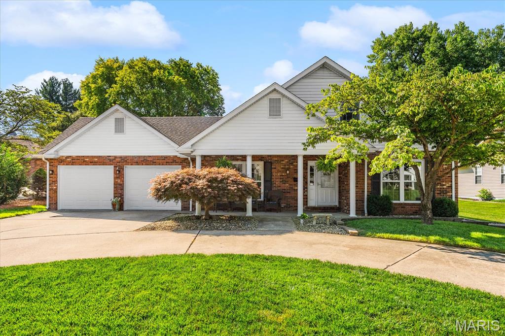 Welcome home to this exceptionally clean and well-maintained 3-bedroom, 2-bath ranch nestled on a quiet cul-de-sac with the convenience and curb appeal of a circle driveway. Designed with both comfort and entertaining in mind, this home features an open-concept kitchen, dining, and family room that creates an inviting space for gathering with family and friends. A separate formal dining area offers additional room for hosting holidays and special occasions. Open floor plan with a seamless flow between the remodeled custom kitchen, dining area, and family room, making it ideal for everyday living and entertaining. 

The oversized primary suite is a private retreat featuring a cozy fireplace, private balcony, and an en-suite bath. A versatile bonus room offers endless possibilities as a home office, den, playroom, fitness room, or hobby space. The beautifully updated kitchen showcases quartz countertops, soft-close cabinetry, a new induction cooktop, and newer appliances. Additional upgrades include dual HVAC systems, newer windows, newer roof, insulated garage doors, and a built-in central vacuum system. This all-electric home has been thoughtfully maintained for comfort, energy efficiency, and peace of mind.

Conveniently located in a desirable neighborhood, this home combines quality updates, functional living space, and modern amenities. Don't miss this rare opportunity to own a well-maintained ranch offering spacious living, stylish updates, and exceptional value.