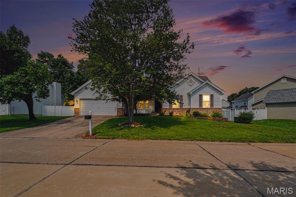 Spacious Ranch with Over 2,700 Sq Ft, Finished Basement & 3 Full Baths in Francis Howell Schools! 

Welcome to 540 Crown Passage Drive in the desirable Huntleigh Meadows subdivision! This spacious ranch offers over 2,700 square feet of finished living space with 3 bedrooms, 3 full bathrooms, and a finished lower level designed for convenient everyday living and effortless entertaining.

Step inside to find a bright, open floor plan featuring vaulted ceilings, abundant natural light, and a warm wood-burning fireplace that serves as the centerpiece of the main living area. The spacious kitchen offers ample cabinet and counter space, a breakfast bar with seating, and an adjoining dining area that makes gathering with family and friends easy.

The primary suite provides a private retreat complete with a large ensuite bath featuring double vanities, a soaking tub, and separate shower. Two additional bedrooms and a full bath complete the main level.

Downstairs, the finished lower level dramatically expands the home's living space, offering endless possibilities for a recreation room, home theater, gym, office, hobby space, or guest area, along with plenty of unfinished storage.

Outside, enjoy a level backyard, patio, and established neighborhood setting. Recent major updates include an approximately 4-year-old roof and approximately 1-year-old HVAC system, providing peace of mind for years to come. Conveniently located near shopping, dining, parks, and major highways and served by the highly rated Francis Howell School District, this move-in ready ranch is one you won't want to miss!
