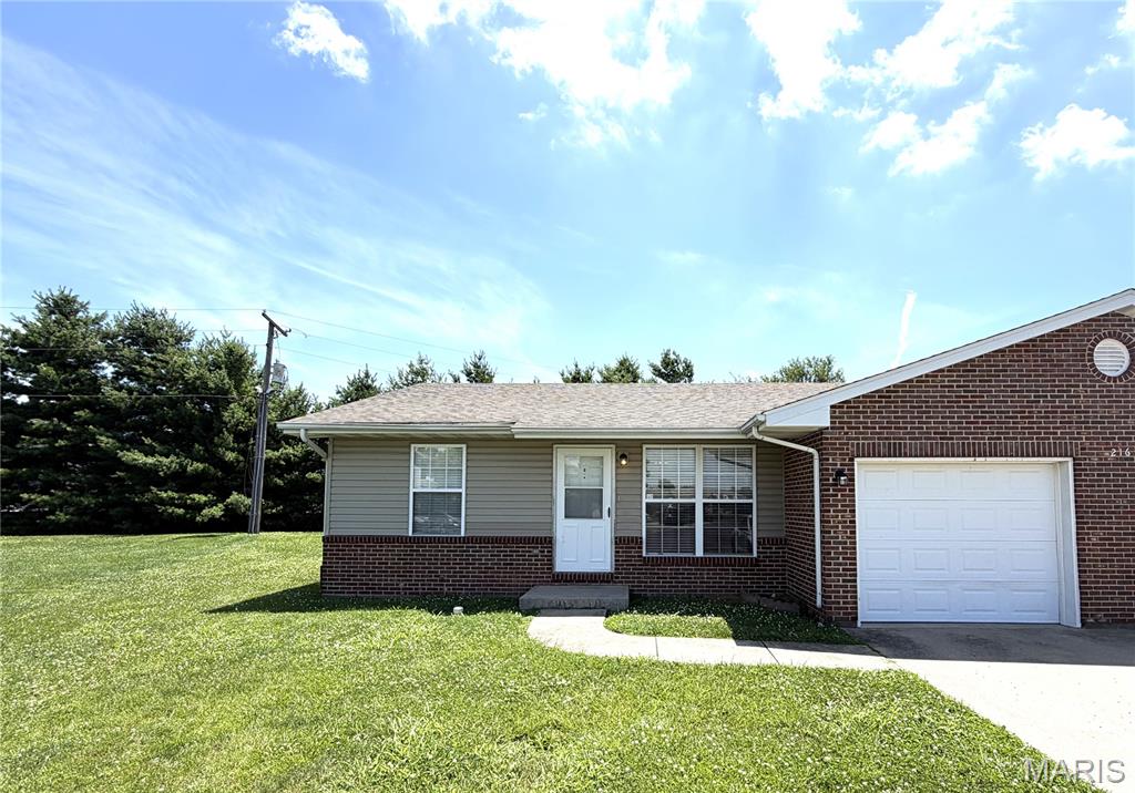 Large 2 bedroom 1 bath duplex with attached 1 car garage. Some of the updates include new LVP flooring, baseboards and fresh paint. New stainless appliances. Minuets to SAFB and I 64.