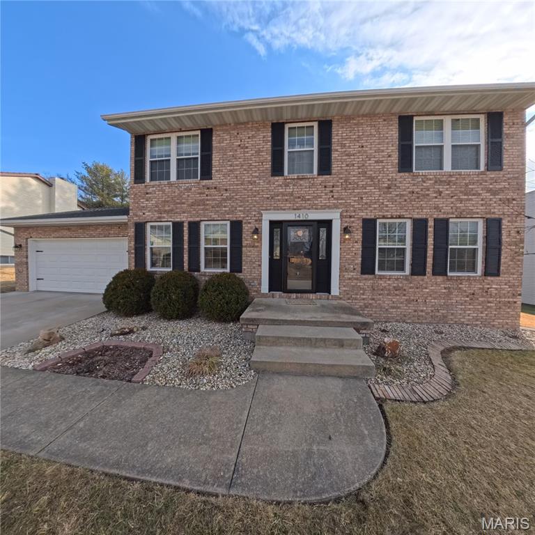 Welcome to 1410 Red Fox Trail in O’Fallon, IL, a spacious 4 bedroom, 2.5 bathroom home offering over 2,000 sq ft of living space, a 2-car garage, and a full unfinished basement with rough-in for a future bathroom—providing excellent potential for additional finished living space.
The main level offers a flexible and functional layout featuring a large family room, separate living room, formal dining room, and a bright eat-in kitchen with updated stone countertops and modern lighting. The kitchen provides convenient access to the fenced backyard, perfect for entertaining, pets, or relaxing outdoors. A powder room and laundry closet complete the main floor.
Upstairs, the primary suite offers a comfortable retreat with an en-suite bathroom featuring dual sinks, a separate tub and shower, and a walk-in closet. Three additional bedrooms and a full hall bathroom provide plenty of space for family, guests, or a home office.
The unfinished basement includes a bathroom rough-in, giving the next owner the opportunity to expand the home’s living space to fit their needs.
Located in the highly desirable O’Fallon community, this home is just minutes from O’Fallon Family Sports Park, Downtown O’Fallon restaurants and shops, St. Clair Square Mall, and Scott Air Force Base, with easy access to Interstates 64 and 70 for a quick commute to St. Louis. Residents enjoy numerous parks, trails, community events, and recreation programs that make O’Fallon one of the most sought-after communities in the Metro East.
O’Fallon is also known for its highly rated schools, including O’Fallon Township High School, ranked among the top public high schools in Illinois, along with strong elementary and middle schools in the O’Fallon Community Consolidated School District 90. 
If you're looking for space, updates, and a fantastic location, this home is ready for its next chapter.