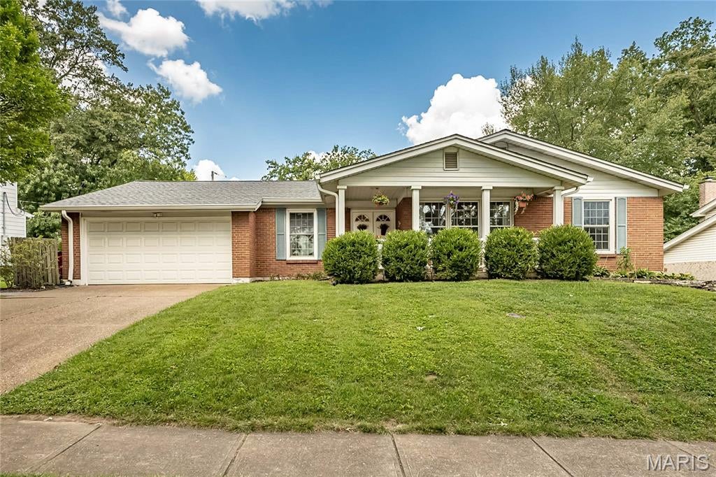 Beautifully updated 5-bedroom RANCH in desirable Sunset Hills, Lindbergh School District.  This home offers the perfect combination of comfortable one-level living, modern updates and plenty of space for family and entertaining.    Step inside and you'll immediately appreciate the inviting layout and thoughtfully updated finishes.  The updated kitchen provides a beautiful and functional gathering space, while the updated bathrooms offer a fresh modern feel.  With five bedrooms there is room for everyone--whether you need dedicated bedrooms, a home office, guest space, or a hobby room.  The ranch design provides exceptional, convenience and easy everyday living.  And for peace of mind, the home features a brand-new roof, making this an especially attractive opportunity for buyers looking for a home where major updates have already been completed.
