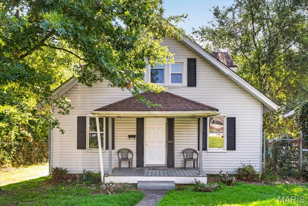 INVESTOR SPECIAL! Opportunity awaits with this 3-bedroom home on a level lot tucked away on a cozy street. A long driveway leads to the detached two-car oversized garage, offering plenty of off-street parking. Inside, you'll find a spacious living room that flows into the formal dining room, along with a large kitchen featuring plenty of cabinet space and access to the sunroom overlooking the backyard. Just off the kitchen are the first bedroom and bathroom. Upstairs offers a generously sized bedroom with a walk-in closet that could also be an office, plus the third bedroom. Major updates include the furnace and water heater (2019) and the AC coil and electrical (2023). Conveniently located near Downtown Belleville and both Pleasant Hill Park and Hough Park, with full of potential and ready for its next owner. This home is being sold AS IS. Schedule your showing today!