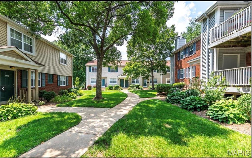 BUY THE LOCATION~THEN THE CONDO! What differentiates one Brentwood Forest condo from another one?? First of all LOCATION OF THE CONDO~ LOCATION OF THE CONDO ~LOCATION OF CONDO! This refreshed 2-bedroom, 1-bath second-floor condo is tucked away from the main street in a peaceful courtyard setting. Move-in ready condo features NEW carpet and NEW CRISP white paint throughout, renovated full bath, and practical in-unit laundry in the kitchen closet. The kitchen and bath offer modern finishes, including stainless steel appliances and granite countertops. Enjoy plentiful natural light from oversized windows and a roomy family room with a wood-burning fireplace and vaulted ceilings that create a bright, welcoming feel. Step outside to your private walk-out deck, which is scheduled to be replaced in 2027 by Brentwood Forest, making it ideal for relaxing or hosting guests. Outstanding location with sought-after amenities including a community pool, tennis courts, ponds, and active neighborhood events. Surrounded by sidewalks, picturesque walking trails, and some of the area’s top restaurants, Brentwood offers the ideal mix of accessibility and lifestyle. Priced to sell, an impressive value in a highly desirable courtyard location! This unit was purchased in 2023 for $190. Enjoy convenient deck access from both the dining room and the primary bedroom. A refrigerator, washer, and dryer are all included for added ease. Brentwood Forest amenities include an in-ground pool and tennis courts. . Location: Interior Unit, Upper Level. Easy access to Hwy 40 and 170. BONUS! The 2026 $3968 Special Assessment has been fully paid by the seller! Plus, Brentwood Forest has officially regained approval for Fannie Mae financing—a fantastic development for buyers. With expanded financing options now available, this is great news for anyone considering a purchase in the community! 
Showings begin Monday June 15th. Make your appointment today!
