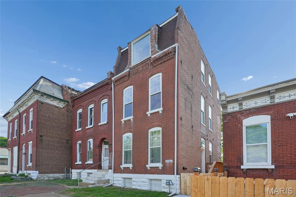 Fully Renovated 3-Story Brick Beauty with Modern Comfort and Classic Charm!

Welcome to 3706 Iowa – a stunning 2.5-story brick home that’s been thoughtfully updated from top to bottom. Featuring 3 spacious bedrooms, 3.5 modern baths this home offers both style and functionality for today’s living. The main level boasts newly installed hickory hardwood floors, adding warmth and character to the open living, dining and kitchen spaces. The updated kitchen and baths, along with all-new plumbing, electric, and zoned HVAC, ensure peace of mind and year-round comfort.  You'll love the convenience of the upper-level laundry, generous storage, and smart layout. Outside, enjoy a fenced backyard and 2 off-street parking spaces—a rare find in the city! Located in a vibrant neighborhood just a few blocks from Cherokee Street and its restaurants and shops, this move-in ready home blends historic charm with modern updates.

2 car Parking pad to be installed prior to closing. Stove refrigerator and dishwasher to be installed prior to closing or Seller can offer an allowance of $1600 and you chose your own.