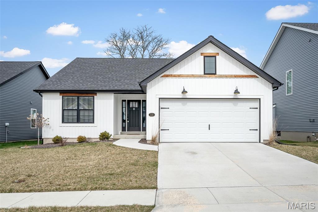 Only 2 years old and located in a highly sought after private 27 lot community just off Sommers Road, this beautiful ranch home offers 3 bedrooms, 2 bathrooms, and 1585 square feet of well designed living space. The open concept kitchen and great room are perfect for entertaining. Features include luxury vinyl plank flooring throughout the entire home, granite countertops, soft close dovetail construction cabinets in a chef style kitchen, a luxury master bath, irrigation system, and fresh paint throughout the home