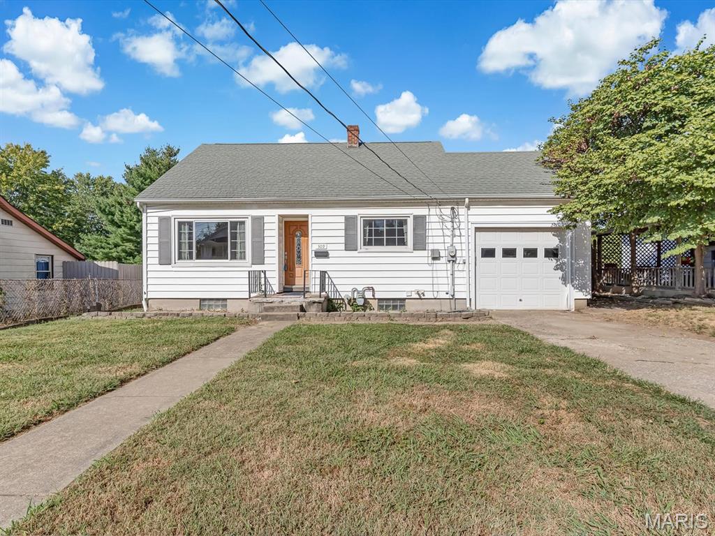 A little character, a great location, and plenty of potential! Located just minutes from downtown Waterloo, this home is ready for its next owner to make it their own.

The main level features beautiful hardwood floors, two bedrooms, one full bathroom, a living room, and a kitchen. Head upstairs and you’ll find a third bedroom PLUS a separate loft/bonus area, giving you a little extra space for an office, hobby room, playroom, or whatever you need.

The full unfinished basement offers plenty of storage and houses the laundry. Outside, you’ll find a fenced backyard with a patio, perfect for enjoying your morning coffee or letting the dogs run around. There’s also an attached one-car garage, because nobody likes scraping ice off their windshield.

Whether you’re buying your first home, downsizing, or looking for a home with room to add your own touches, this one is worth a look. And did we mention the hardwood floors? Because they’re pretty great.