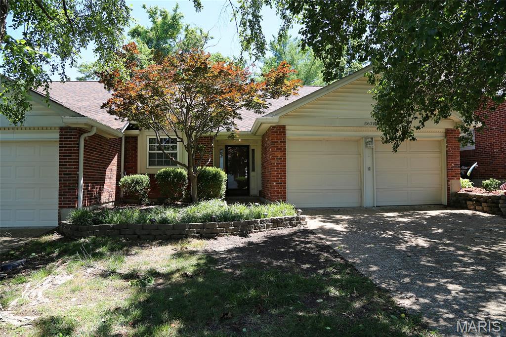 Great Location for this 2 Bed 3 Full Bathroom Townhouse/Villa. This Home is being Sold in it's current "AS IS" condition no inspections or repairs to be done by sellers. Spacious Vaulted interior with Main level Kitchen and separate dining. Upstairs has a Loft area and walks out to the wood deck overlooking the backyard. 2 Bedrooms and 2 Full Bathrooms upstairs. Lower Level is partially finished with a Family Room and a Fireplace, plus another Full Bathroom. Utility area with plenty of storage. Walks out to Screened in Porch & Backyard. 2 Car Garage. Located on a small quiet cul-de-sac with 21 Villa Homes. Come See Today!
