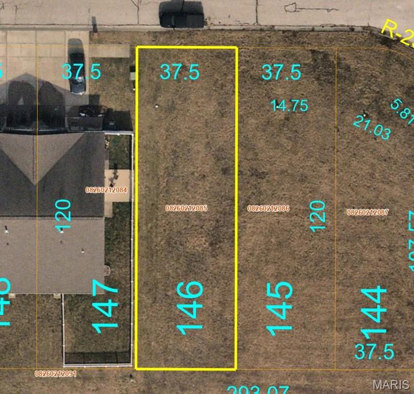 Mostly level duplex lot within the Fox Valley Subdivision of Belleville, IL are ready for the builder of your choosing!  Any duplex built will need to comply with a 1,200 SF minimum requirement per side.  All public utilities are available on each lot however, no tap on fees have been paid by the current owner.