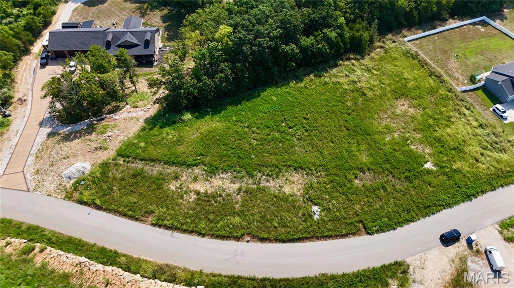 1 acre lot in Dry Fork Meadows Subdivision.