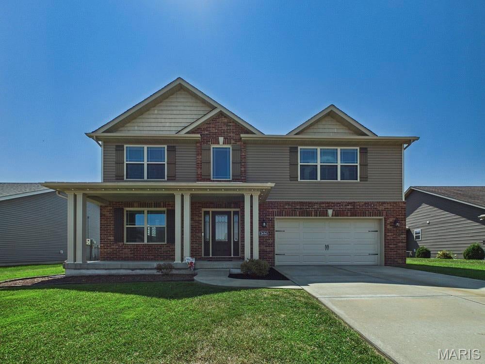 Award-Winning Mascoutah School District! Welcome to this impeccably maintained two story in the highly sought-after Villages of Wingate, where exceptional quality, thoughtful design, and everyday convenience come together. Enjoy the ability to walk or bike to the neighborhood school, childcare centers, and park, while being just minutes from shopping, dining, Interstate access, Scott AFB, and all of life's daily conveniences. This gorgeous move in ready, 4 bedroom, 4 bath home offers tons of space. Enjoy the spacious kitchen with a large island, staggered kitchen cabinets, all appliances stay. Upstairs offers 4 spacious bedrooms, a loft area and convenient upstairs laundry room. The primary suite features vaulted ceilings, two spacioius closets and spacious master bath. Enjoy the fenced in backyard with patio. The finished basement offers a generous storage area, finished bathroom and flexible living space with endless possibilities. Recent updates include a new 2026 HVAC with UV air purifier, reverse osmosis at kitchen sink, whole home water softener, sump pump, new septic pump, and ADT security system.  Don't overlook the homes solar system, which will be transferring the lease to the new owners and provides utility costs that are substantially more affordable—adding long-term value and efficiency.This house is MUST SEE!