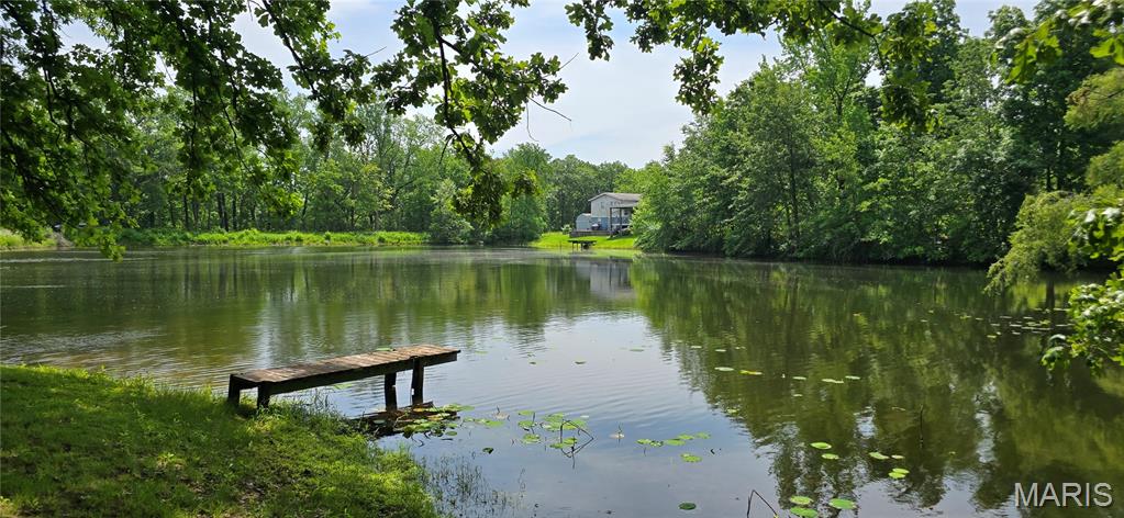 Have you been looking for the perfect location for your next hunting/fishing cabin?! Don't miss your chance to own two lakefront lots in Brighton, IL. This property is just under half an acre and has 183ft of shoreline. It is mostly wooded raw land. It can be used "as is" or you can build. Electric/gas available at the road. The private shared lake is estimated to avg 8-15ft in depth. Buyers and buyers agent to verify all data.