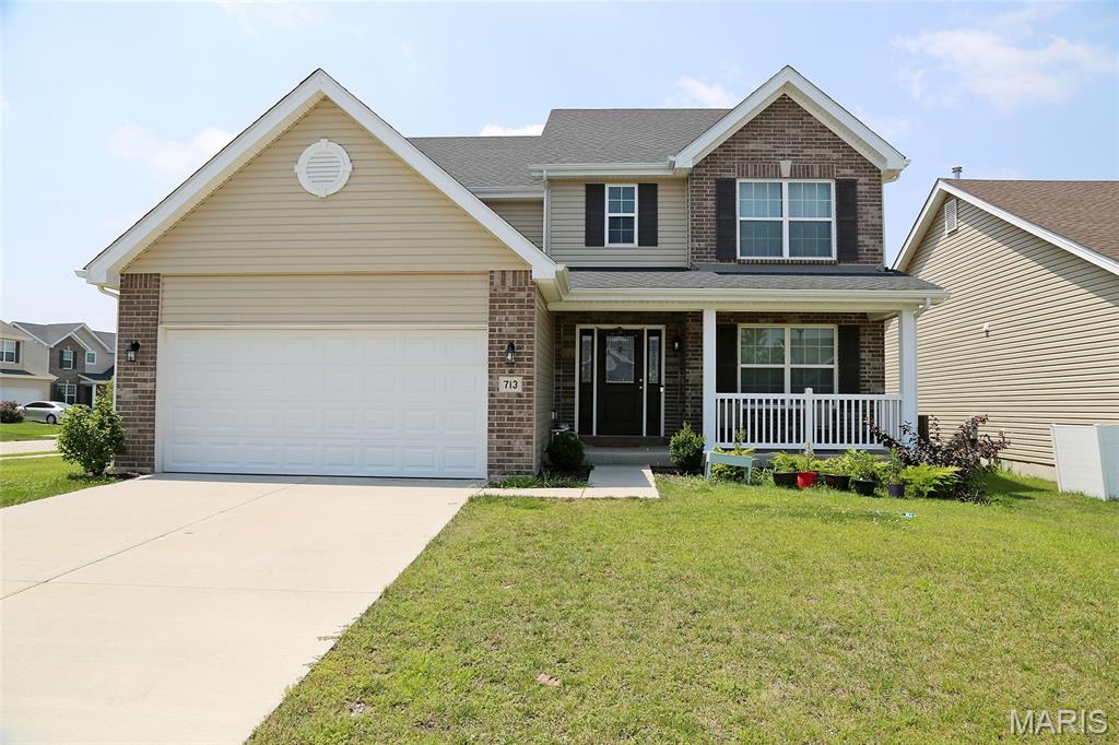 Beautiful 4-bedroom, 2.5-bath home offering 2,600 sq. ft. of spacious living in desirable St. Charles, MO. Features a functional floor plan, bright living areas, a well-equipped kitchen, and a private primary suite. Three additional bedrooms provide flexibility for family, guests, or a home office. Conveniently located near shopping, dining, parks, schools, and historic Main Street.