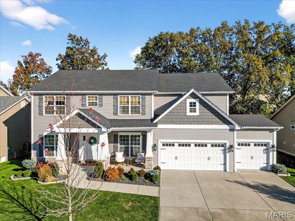 A rare find! Beautiful 4 bedroom 3 bath house in the desirable Wyndemere community is waiting for new tenants to call it home. This beautifully finished Craftsman-style two-story home offers the perfect blend of luxury, comfort, and modern design. Featuring a spacious 3-car garage, this home boasts an expanded gourmet kitchen with an oversized center island, custom cabinetry, quartz countertops, a stainless steel vent hood, gas cooktop, and built-in wall oven and microwave—ideal for both everyday living and entertaining. Plank vinyl flooring flows throughout the main level, complemented by a stunning direct-vent stone fireplace that creates a warm and inviting living space. Upstairs, you'll find a versatile bonus room, a convenient laundry room with built-in cubbies, and a luxurious primary suite featuring a spa-inspired bath and tiled shower, double bowl vanity, and tile flooring. Pets require approval and additional fees. Situated in a family-friendly neighborhood on a quiet street, this home is sure to go fast!