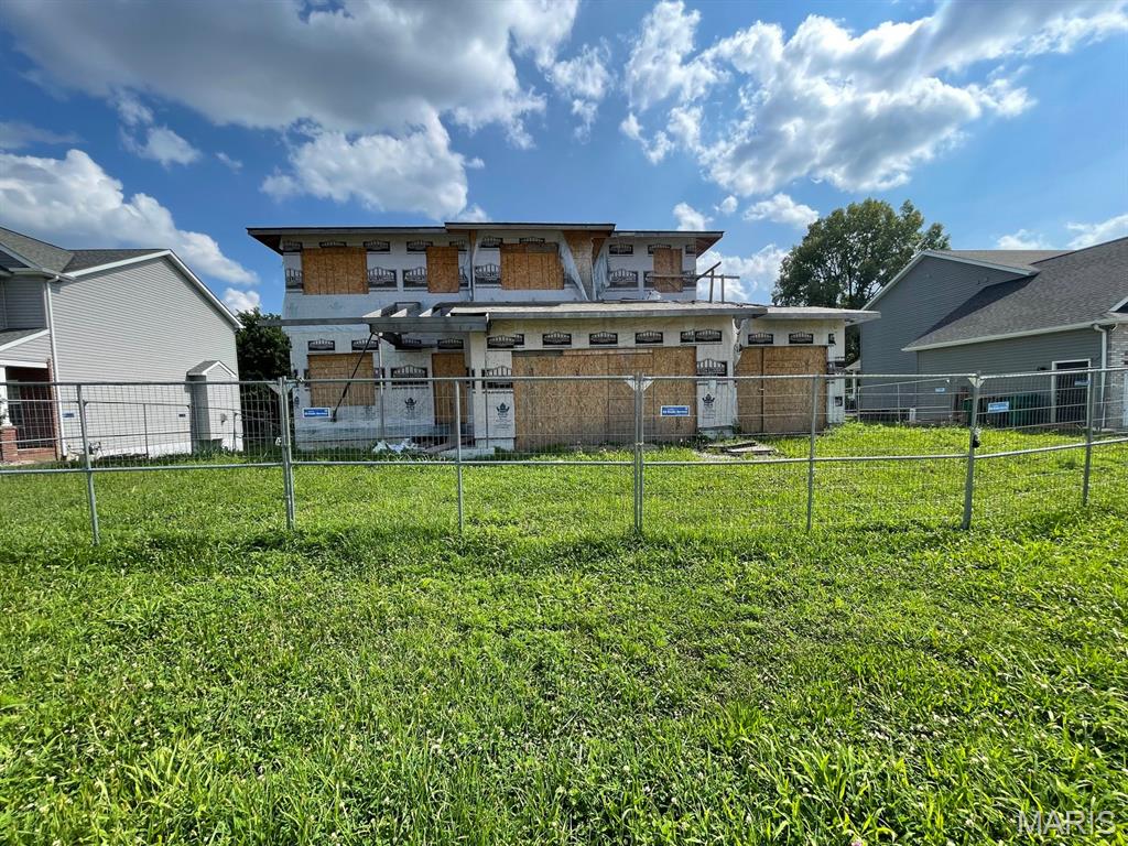 Discover an exceptional opportunity to bring your vision to O’Fallon! This new-construction home is already underway, with framing in place, but remains unfinished—offering the rare opportunity to select your own finishes, colors, fixtures, and design details to create a home that truly reflects your style. Thoughtfully designed for modern living, the planned layout features an open-concept feel with a desirable bedroom and bathroom arrangement. Whether you’re a buyer looking to build a home tailored to your lifestyle or an investor seeking a promising project in a growing community, this property offers outstanding potential. Conveniently located near Scott Air Force Base, shopping, restaurants, parks, and everyday amenities, 732 Seagate Dr combines location, flexibility, and opportunity. Bring your plans, ideas, and contractor and take this new-build project to the finish line!