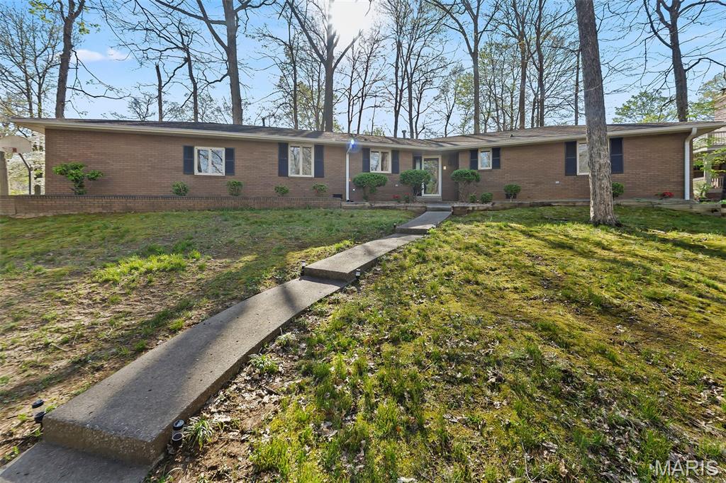 Such a rare find in Jackson. Quiet corner-lot in the established Jackson neighborhood of Indian Hills with mature trees shading the lawn. Less than 5 minutes from some of Jackson's favorite restaurants, shopping & quick access to I-55. Huge space at over 1900 square feet all on one level. And so versatile with large mudroom, FOUR bedrooms, 2 bathrooms, GIGANTIC family room that can hold a massive sectional & big screen for movies/games or even a pool table. Front bedroom would make a great office for a home business with its own separate entrance or even for home-schooling with a wall-to-wall closet for storage. Every wall in this home has a fresh coat of neutral paint. Large casement windows let in all the natural light. Kitchen boasts freshly painted kitchen cabinets, new hardwood, brand-new countertops AND a brand-new dishwasher.  Large very functional mudroom with WD tucked away in their own large closet. Over-sized garage, tons of easily accessible attic storage, multiple closets. So much functionality and storage and so much square footage for the price.