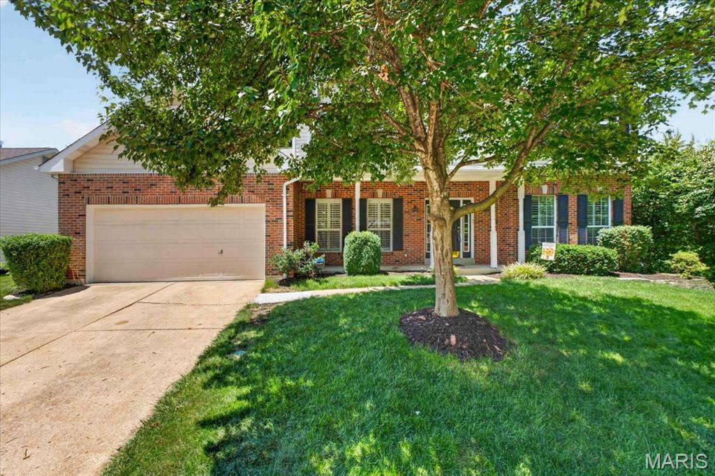 Tucked away at the end of a quiet street in sought-after Audubon Woods, this beautifully maintained 2-story home offers a perfect balance of privacy, comfort, and functional living. Set on a spacious, level lot, the setting is ideal for both everyday living and effortless entertaining. Inside, you’ll find a welcoming layout featuring a formal dining room with hardwood floors and classic wainscoting, along with a versatile office or living room complete with pocket doors and plantation shutters. The family room is filled with natural light from bay windows and features rich wood flooring, custom built-ins, and a cozy gas fireplace, creating a warm and inviting gathering space. The kitchen is designed for both style and function with slate tile flooring, a center island, planning desk, and a bright breakfast area with a bay window and direct access to the patio. Upstairs, the spacious primary suite offers a coffered ceiling, two walk-in closets, and a private bath with double vanities, soaking tub, and separate shower. Additional bedrooms are generously sized, and the updated hall bath features double sinks for added convenience. The finished lower level expands the living space with luxury vinyl plank flooring, a large rec room, exercise area, and a half bath, perfect for entertaining or relaxing. Additional highlights include main level laundry, a 2-car garage, ample storage throughout, and an attic fan for added efficiency. A peaceful setting combined with thoughtful updates and flexible living spaces makes this home a standout opportunity.