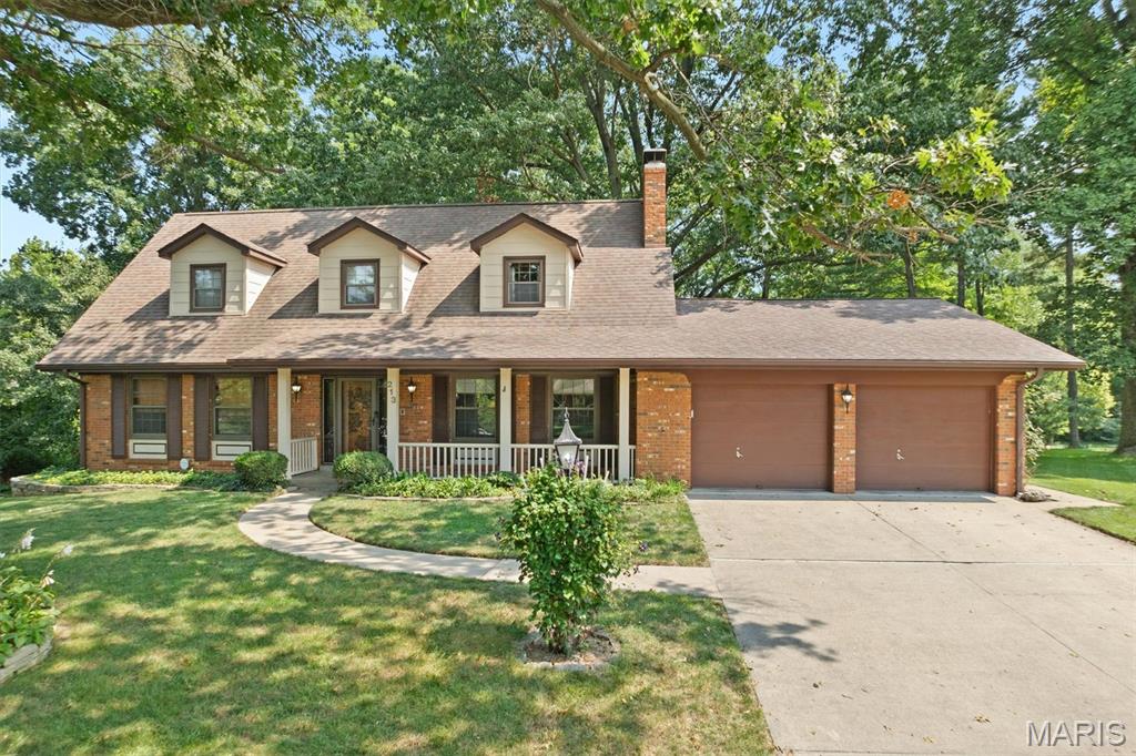 Don't miss the amazing craftsmanship and maintenance of this custom built 4 bedroom, 4 bath home on ( .82) acre wooded lot.  Built by 4 star homes. Beautiful moulding & staircase greets you as you enter, Living room, dining room, updated fully equipped kitchen with cherry custom cabinetry and solid surface tops, breakfast room with spacious bay window to take in the private wooded rear yard.  2 masonry fireplaces. 3 of the 4 baths have been updated. Coved ceilings, custom built in cabinetry. Spacious Front porch and updated rear deck for your relaxation.  Patio with built in gas Bar B Que Grill & Hot Tub,
Half sized Basketball court, and fenced pet run along with Invisible pet fence.  Spacious area for work shop/hobby shop. Enjoy the landscaped private rear yard with custom built playhouse. This is a must see. Seller is having an Estate Sale on Sept 4th & 5th. hosted by Pink Lady Estate Sales